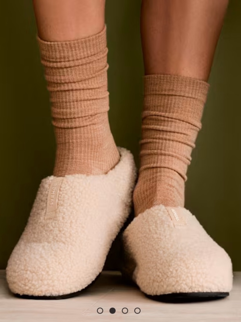 Bombas Women’s Sunday Slipper in Cream Size 10